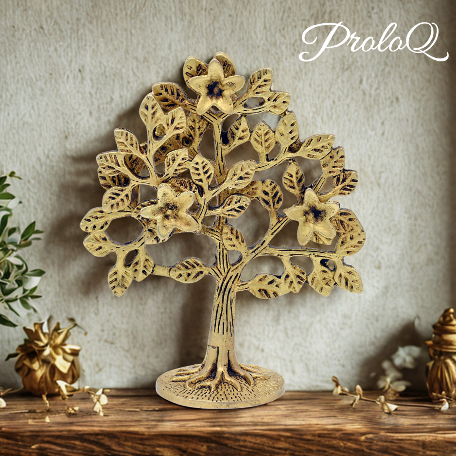 Handcrafted Brass Tree Idol – Wedding & Housewarming Gift